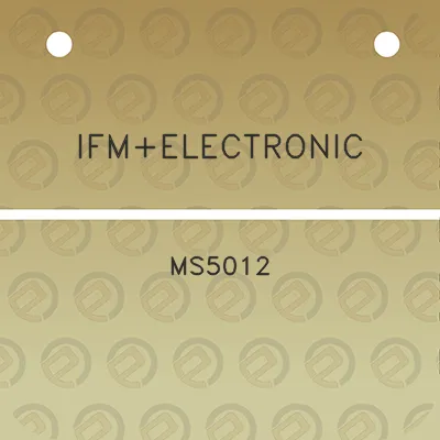 ifmelectronic-ms5012