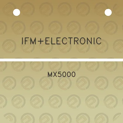 ifmelectronic-mx5000