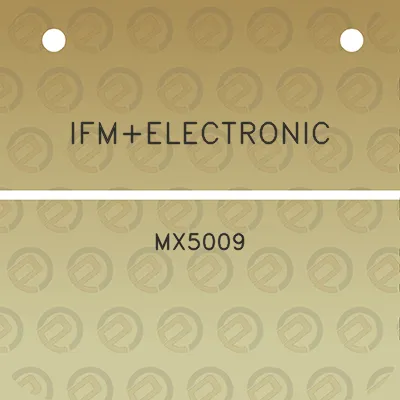 ifmelectronic-mx5009