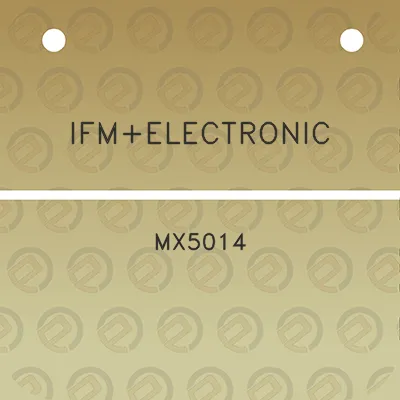 ifmelectronic-mx5014