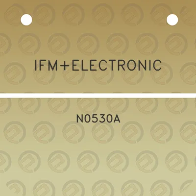 ifmelectronic-n0530a