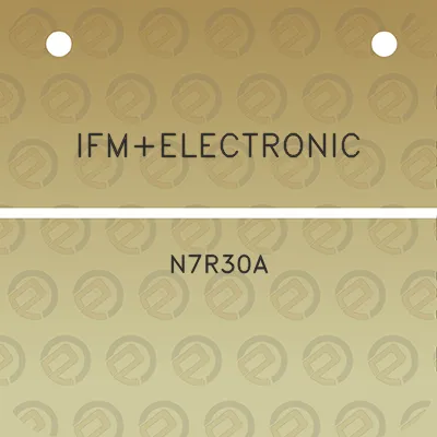 ifmelectronic-n7r30a