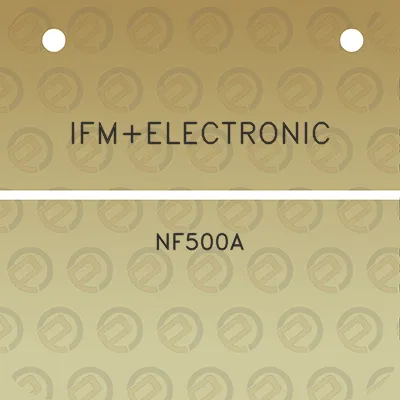 ifmelectronic-nf500a