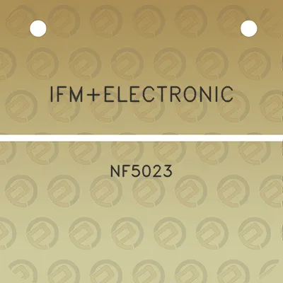 ifmelectronic-nf5023