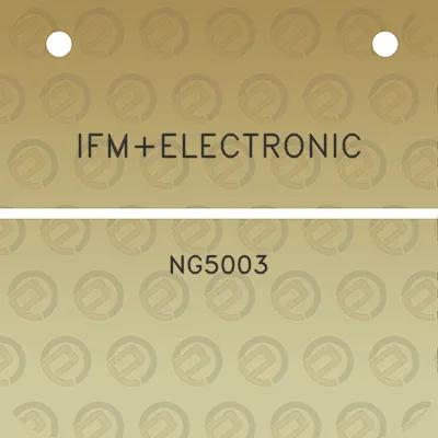 ifmelectronic-ng5003