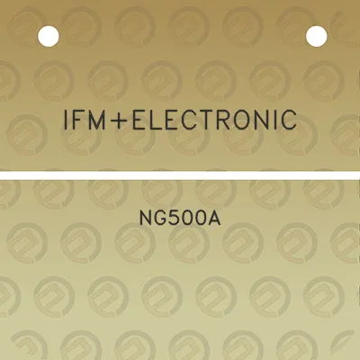 ifmelectronic-ng500a