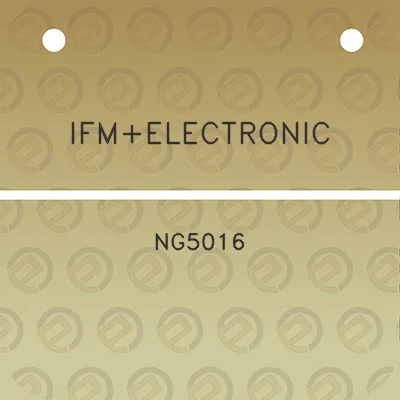 ifmelectronic-ng5016