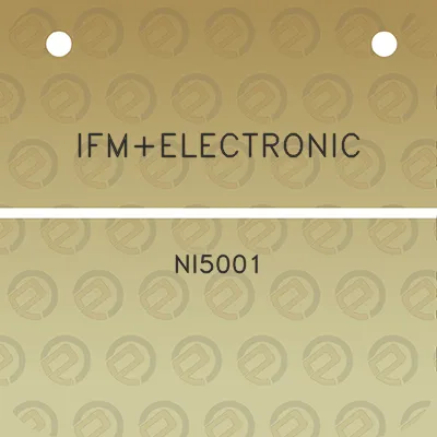 ifmelectronic-ni5001