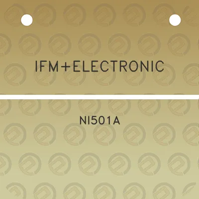 ifmelectronic-ni501a