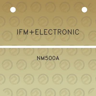 ifmelectronic-nm500a