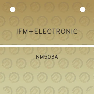 ifmelectronic-nm503a