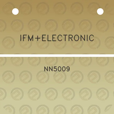 ifmelectronic-nn5009