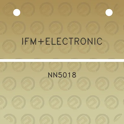 ifmelectronic-nn5018