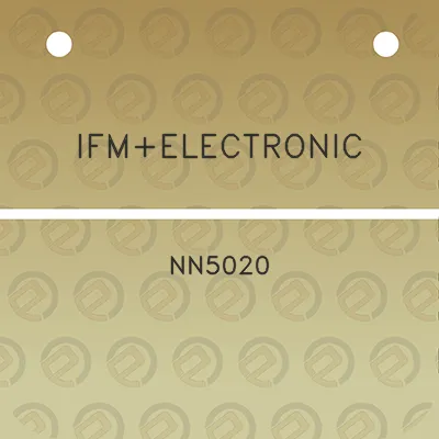 ifmelectronic-nn5020