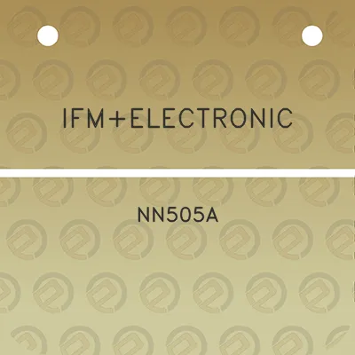 ifmelectronic-nn505a