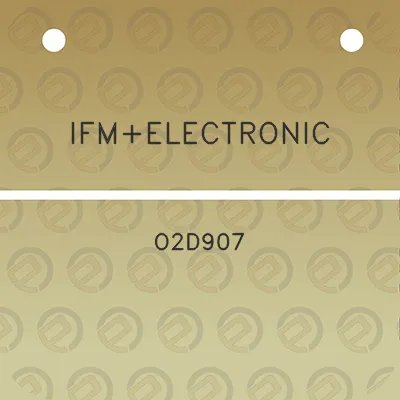 ifmelectronic-o2d907