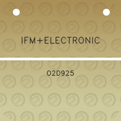 ifmelectronic-o2d925