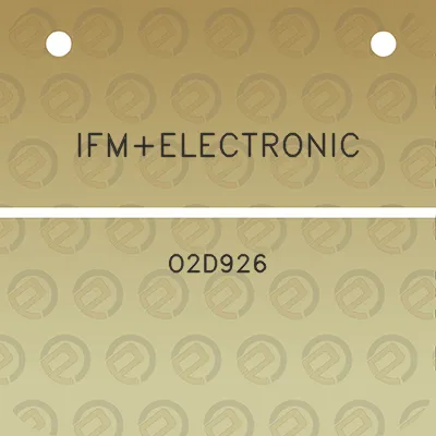 ifmelectronic-o2d926