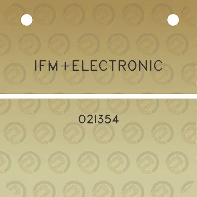 ifmelectronic-o2i354