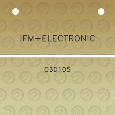 ifmelectronic-o3d105