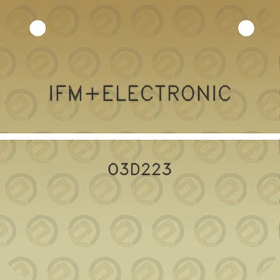 ifmelectronic-o3d223