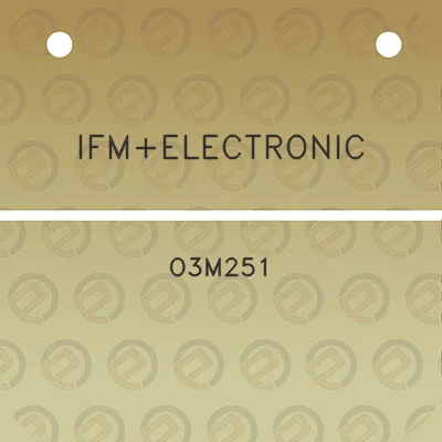 ifmelectronic-o3m251