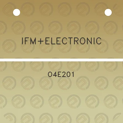 ifmelectronic-o4e201