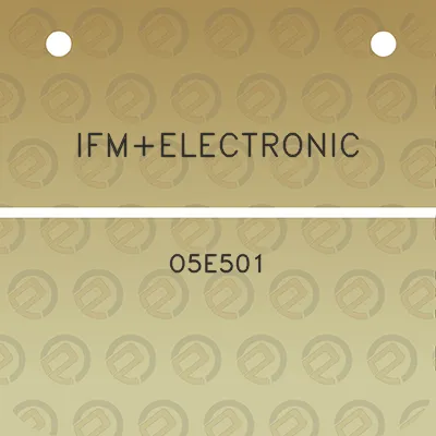 ifmelectronic-o5e501