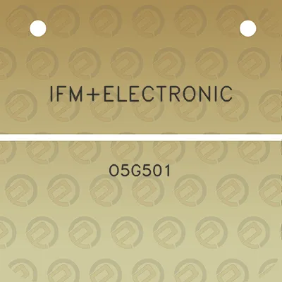 ifmelectronic-o5g501