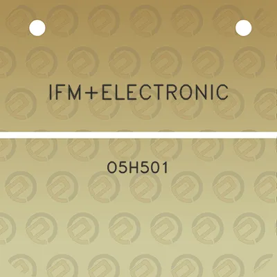 ifmelectronic-o5h501