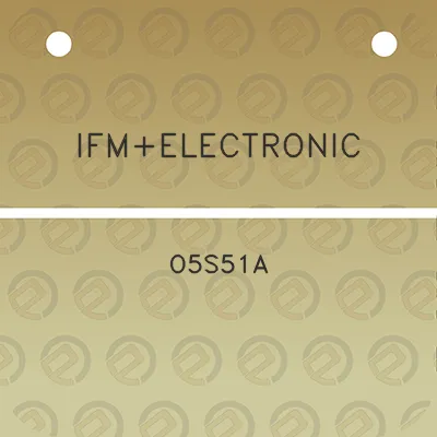 ifmelectronic-o5s51a