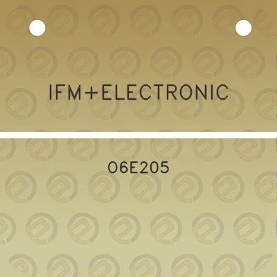 ifmelectronic-o6e205