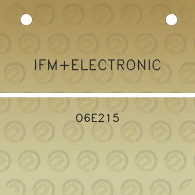 ifmelectronic-o6e215