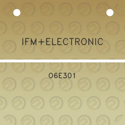 ifmelectronic-o6e301