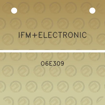 ifmelectronic-o6e309