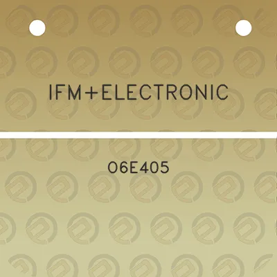 ifmelectronic-o6e405