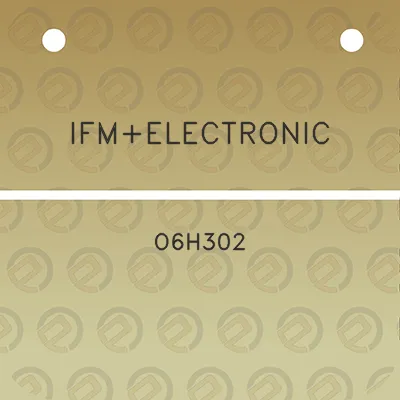 ifmelectronic-o6h302