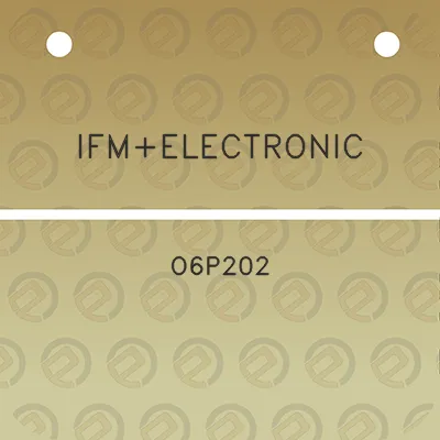 ifmelectronic-o6p202