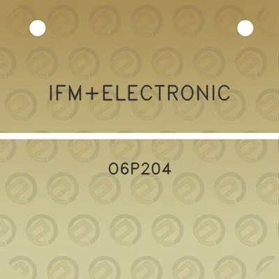 ifmelectronic-o6p204