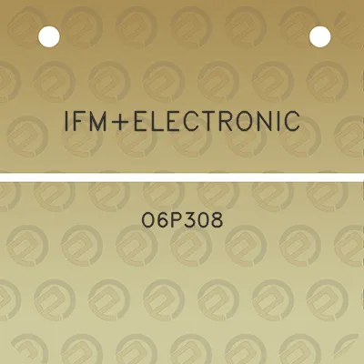 ifmelectronic-o6p308