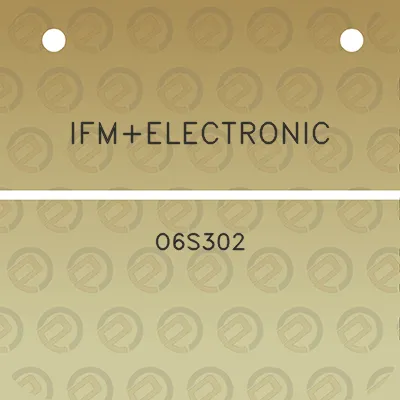 ifmelectronic-o6s302