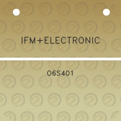 ifmelectronic-o6s401