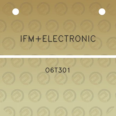 ifmelectronic-o6t301