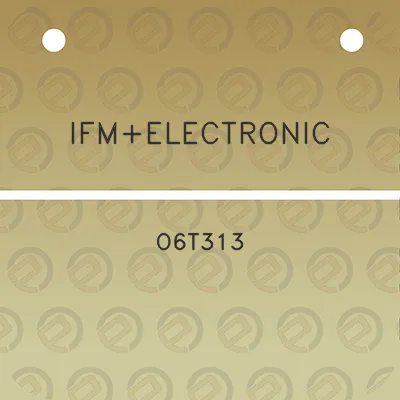 ifmelectronic-o6t313