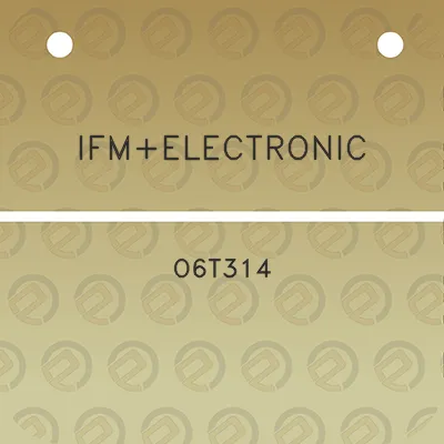 ifmelectronic-o6t314