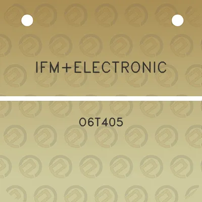 ifmelectronic-o6t405