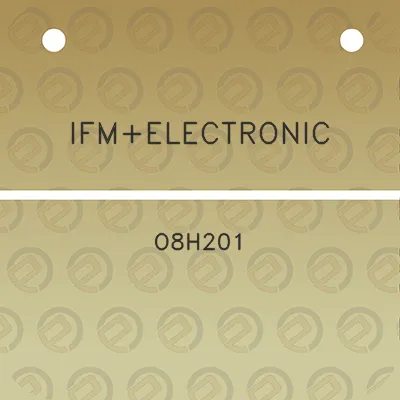 ifmelectronic-o8h201