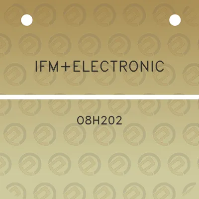 ifmelectronic-o8h202