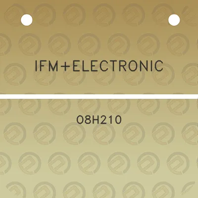 ifmelectronic-o8h210