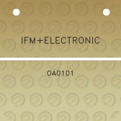 ifmelectronic-oa0101